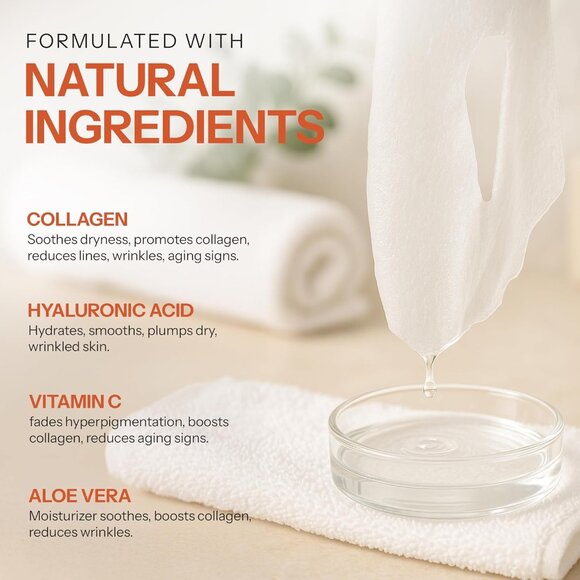 Natural Chemist Collagen Moisturizing Sheet Mask - Picture 8 of 9